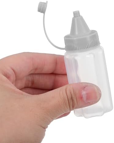 PrettyZoom Squeeze Necessary bottles-Reusable condiment jarPress bottle-Adjustable Size