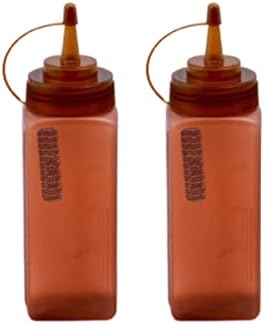 500ml BPA-Free Condiment Squeeze Bottles 2-Pack