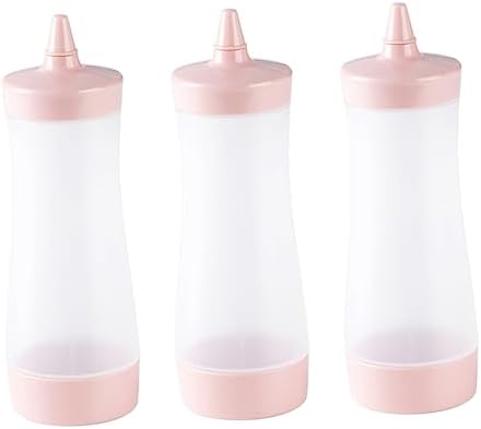 Cabilock Condiment Squeeze Set of 3 for BBQ More
