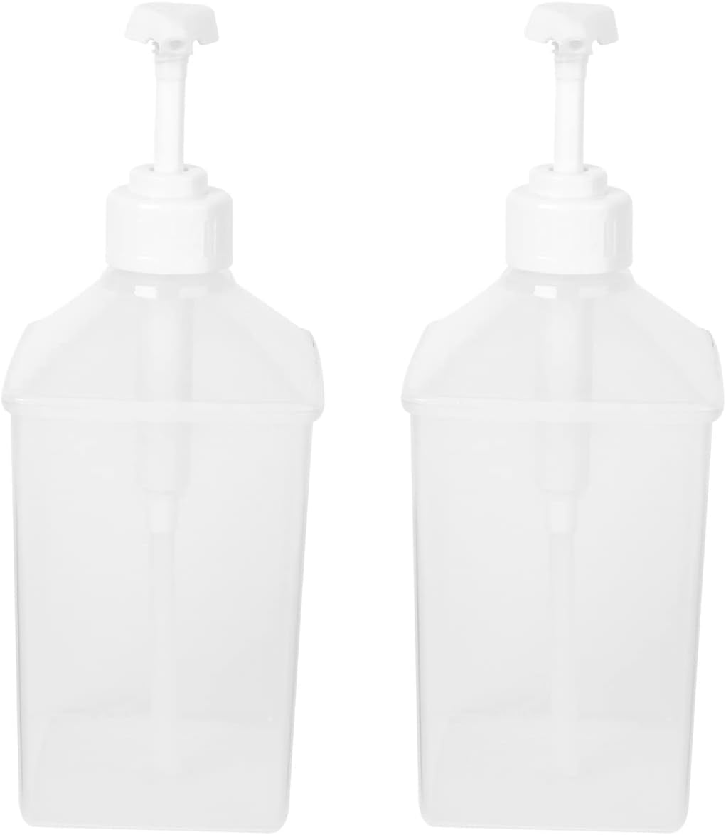 Dual-Piece Squeeze Bottle Set Kitchen Storage