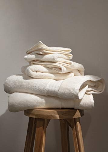 100 Organic Cotton Luxury Bath Towels Set