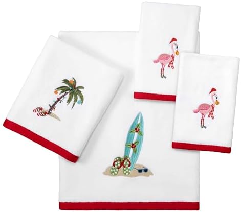 Bath Time Made Cozy Avanti Linens Soft Cotton Velour Towels Set of 2