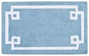 Madison Park Evan Bath Rug 20x30 Blue