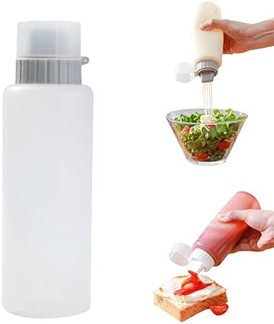 5 Hole Leak-proof Condiment Squeeze Bottle 350ML