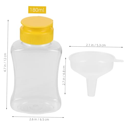 Vanzack 180ml Honey Squeeze Dispenser - Perfect for Kitchen Use