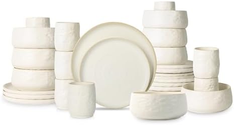 Stone by Mercer Project STONETWARE DISHWARE SET FOR 8