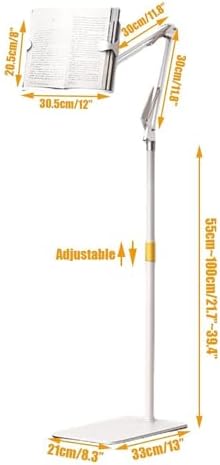 Adjustable Floor BookStanding for Reading Books and Cookbooks