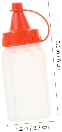 Ciieeo Sauce Bottle Set for Condiment Storage