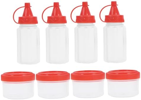 Cabilock Mini Jam Squeeze Bottle - Salad Dressing Container