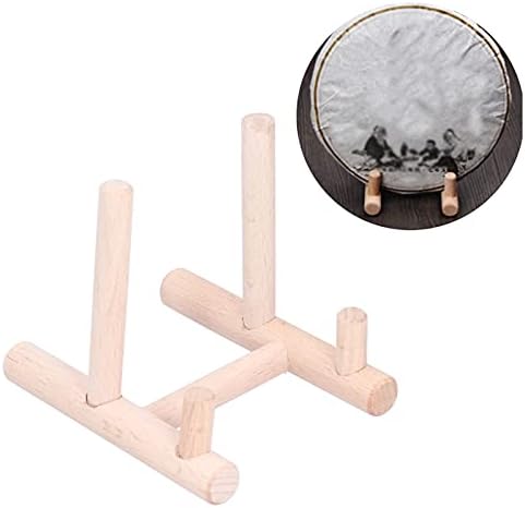 95cm Wooden Plate Holder Stand