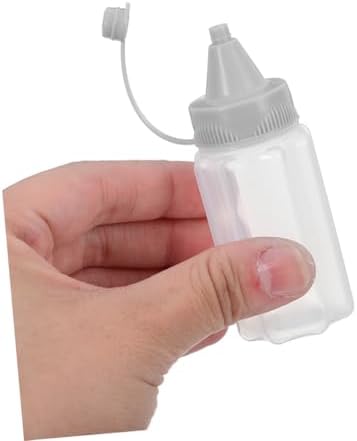 Alipis 8PCS Reusable Condiment Squeeze Bottles