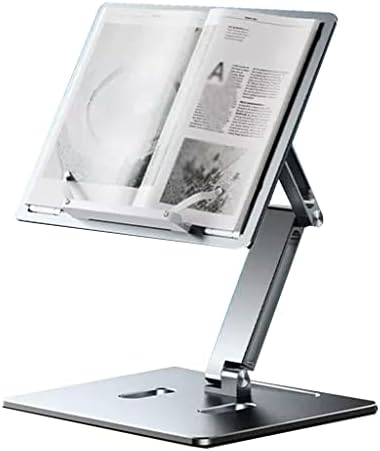 360 Adjustable Silver Book Stand for Reading