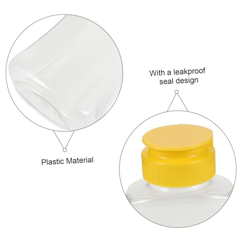 Stay Organization-friendly 180ml Squeeze Bottles for Ketchup Mustard and More