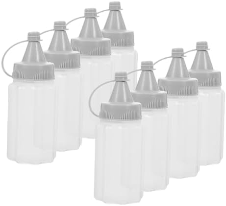 Reusable Plastic Condiment Squeeze Bottles