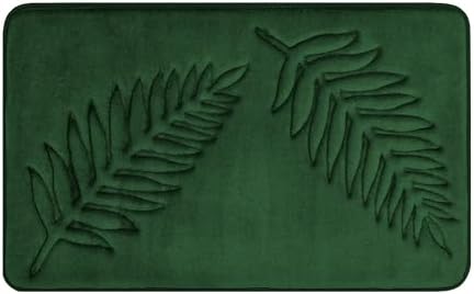 Voofly Memory Foam Bath Mat 32 X 20 Green