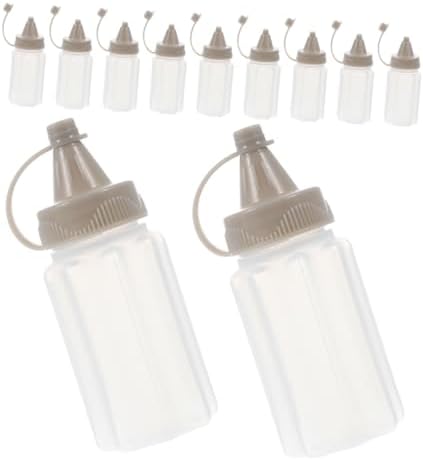 SOLUSTRE 12-Piece Reusable Squeeze Bottles