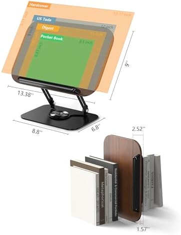 Gliship Adjustable Book Holder