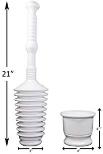 Master Plunger MP500-B4 Heavy Duty Toilet Plunger Kit 1