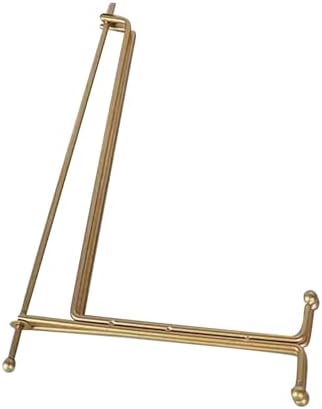ZDOYUN Metal Cookbook Stand Small Gold
