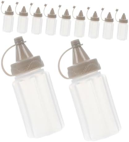 Gatuida 12-Piece Condiment Squeeze Bottles