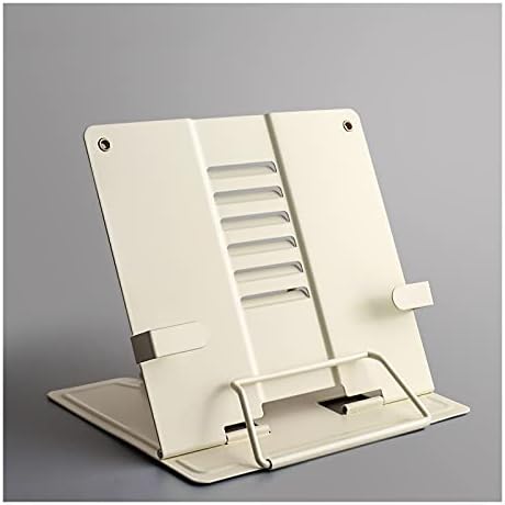 Versatile Metal Book Stand with 6 Adjustable Angles