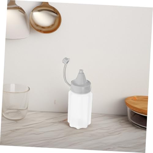 Alipis 8PCS Reusable Condiment Squeeze Bottles