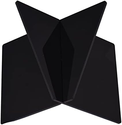 Organizing X-Shaped Acrylic Book Holder