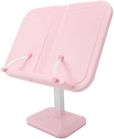 Generic Pink Read Cling Book Stand for Desktop Lap Use