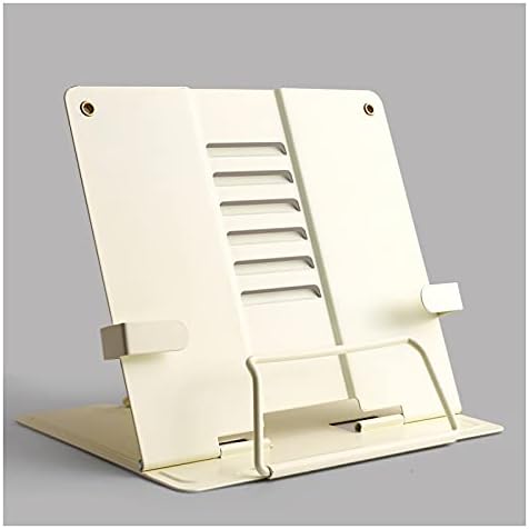 Adjustable Metal Book Stand for Reading Cooking