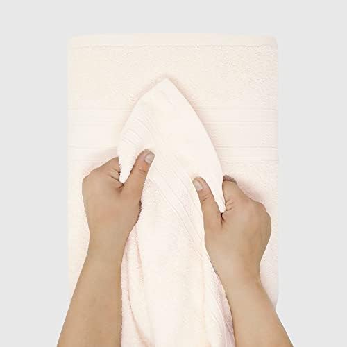 Luxury 100 Cotton Towels Set for Bathroom Use