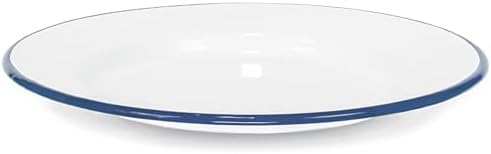 Classic Enamelware Dinner Plates Set