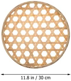 Bamboo Sieve Basket Set 2-Pack
