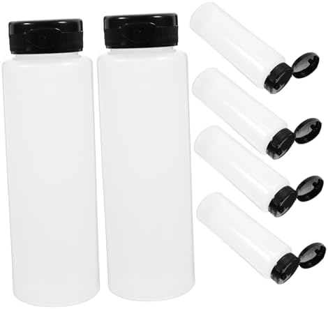KICHOUSE 6 Squeeze Salad Sauce Bottles