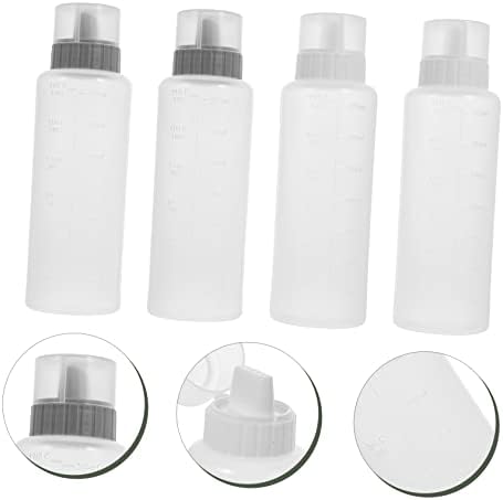 Premium Condiment Squeeze Bottles Set of 8