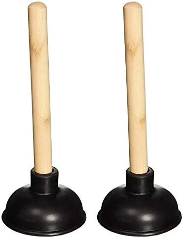 Mintcraft Toilet Plunger 2-Pack Heavy Duty