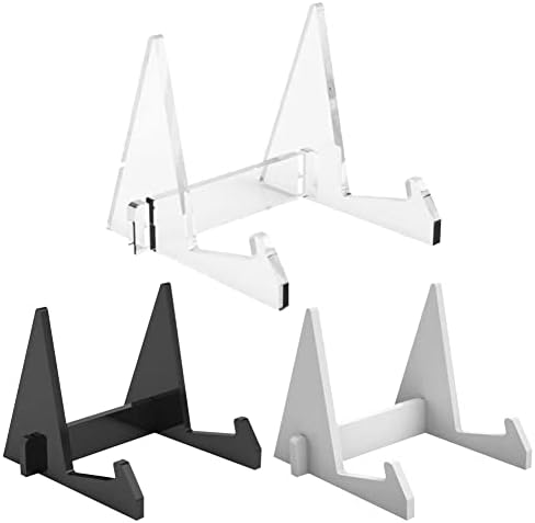 Sturdy White cookbook stand for kitchen