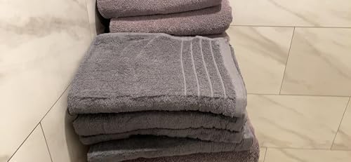 Linen Luxury 6-Piece Turkish Cotton Towel Set for Bathroom