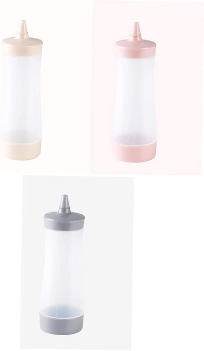 Reusable Plastic Sauce Squeeze Bottle