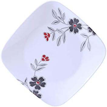 Corelle Square Mandarin Flower Dinner Plates 267cm