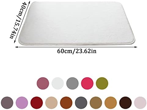 Safe bathroom rug thick soft keeps you dry cozy
