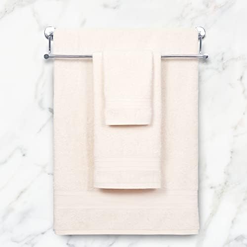 Luxury 100 Cotton Towels Set for Bathroom Use