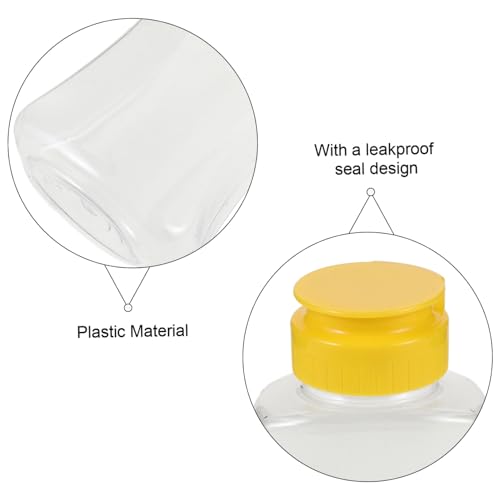 Honey Squeeze Bottle with Clear View Leak-Proof Design