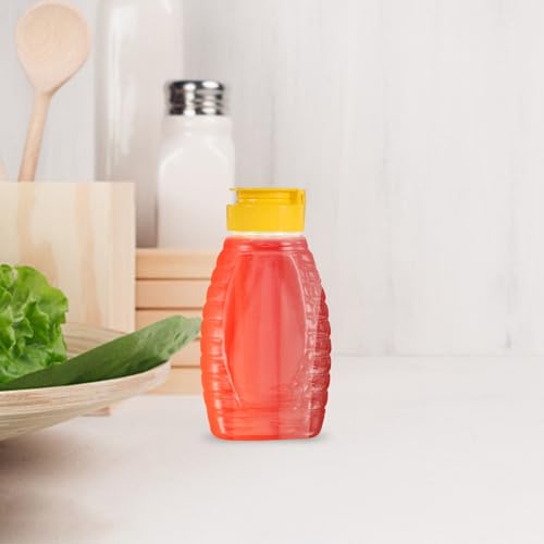 BESPORTBLE Refillable Honey Dispenser with Flip Top Lid