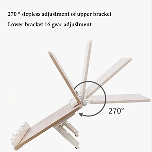 UHRLGHS Adjustable Double-Layer Book Stand for Reading Textbook Laptop and Music