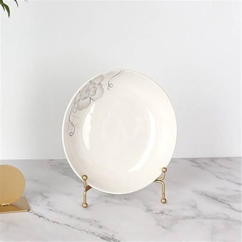 ZDOYUN Metal Cookbook Stand Small Gold