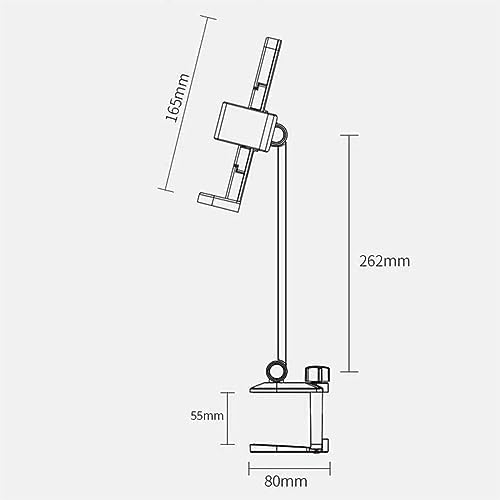 UHR Ergonomic Books Stand 0-26cm Height Adjustable Angle 150 360