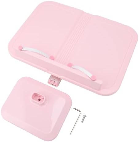Generic Pink Read Cling Book Stand for Desktop Lap Use