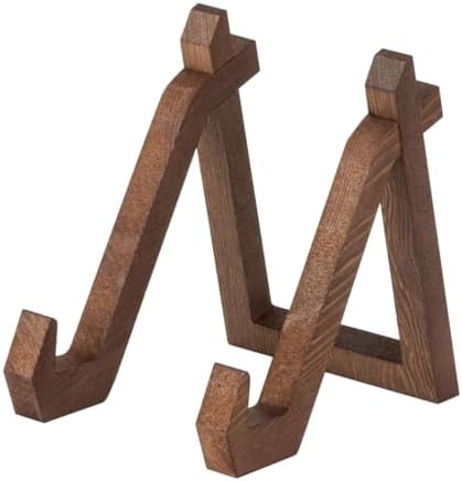 Zerodeko Wooden Menu Recipe Holder Stand