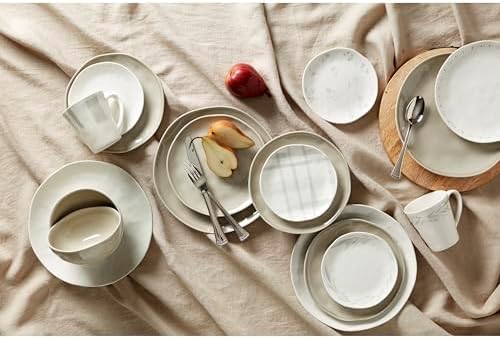 4-Piecelenox grey bay colors dinner plateskitchen essentials