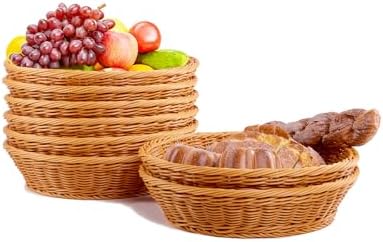 JUEGD 118x3 Round Woven Basket Heavy Duty Waterproof